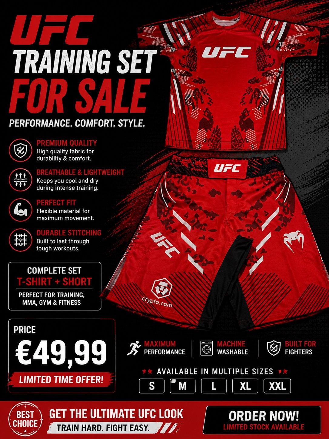 MMA training set, Ophalen of Verzenden
