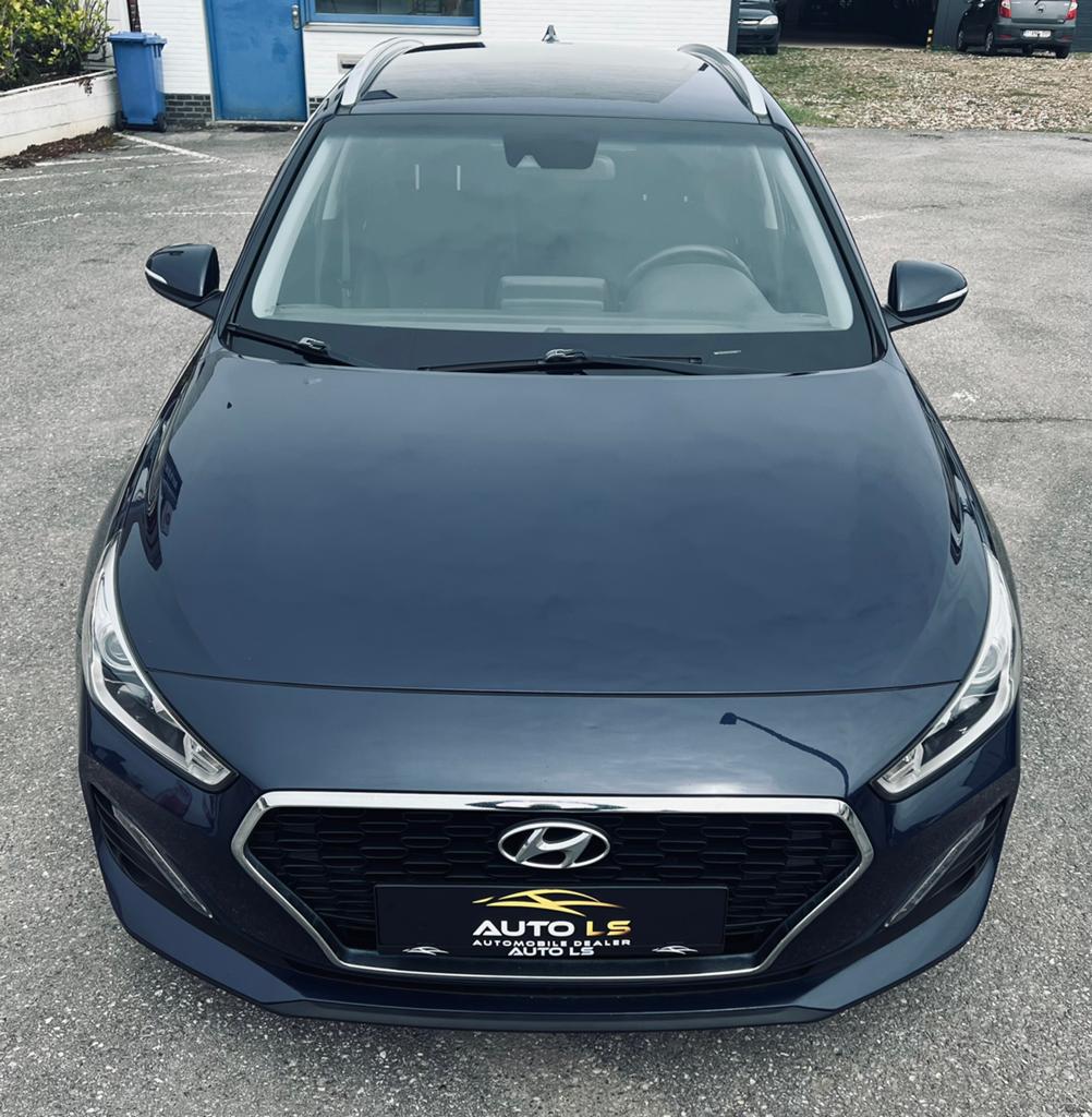 HYUNDAI I30 WAGON T-GDI 2020 ESSENCE, Auto's, Hyundai, Voorwielaandrijving, Stof, Blauw, Bedrijf