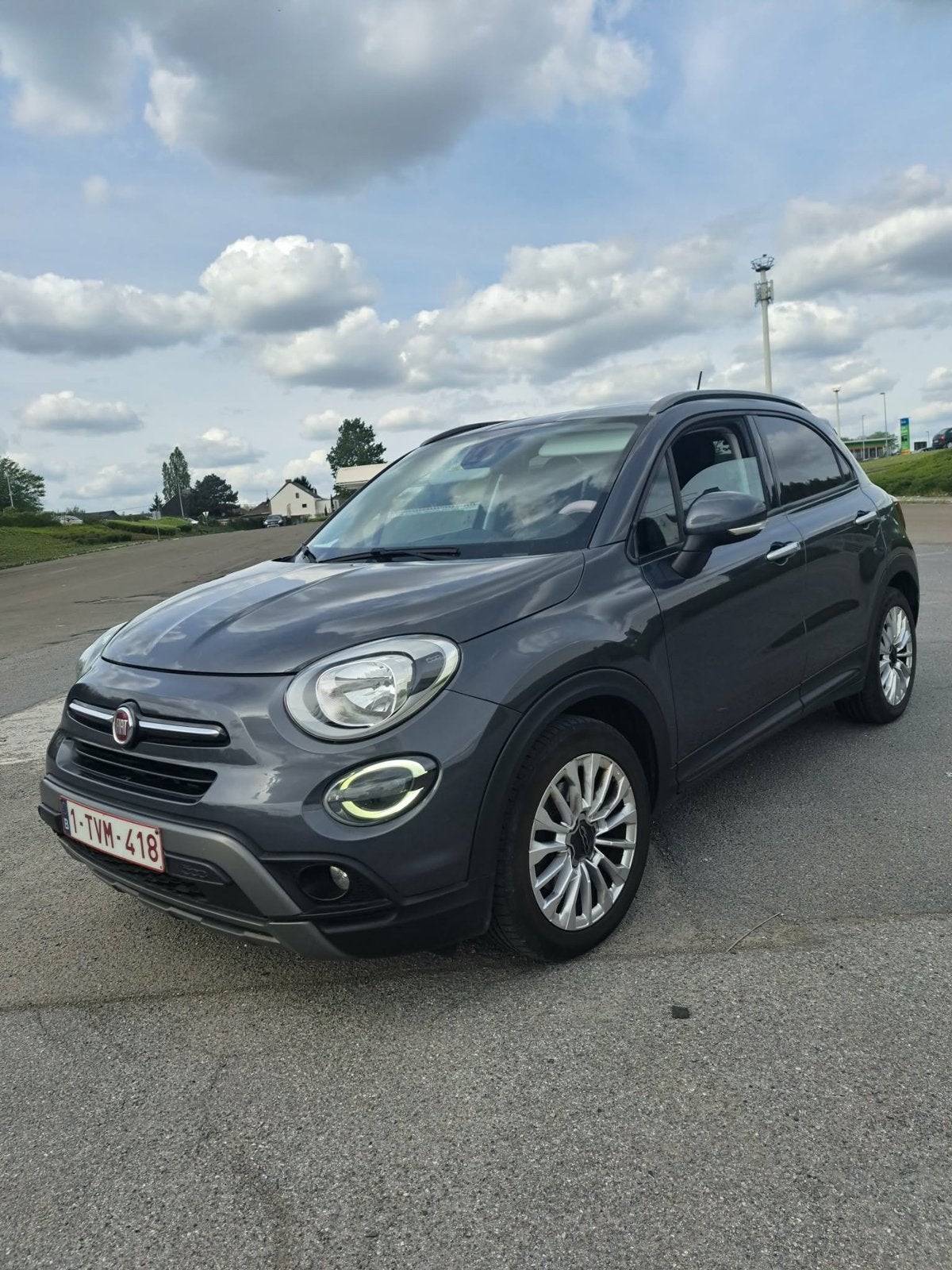Fiat 500X, Autos, Cuir, Argent ou Gris, Achat, Euro 6