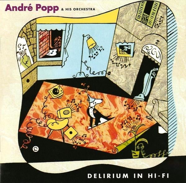 CD André Popp & His Orchestra* – Delirium In Hi-Fi - 1996, Cd's en Dvd's, Cd's | Jazz en Blues, Nieuw in verpakking, Jazz, Ophalen of Verzenden
