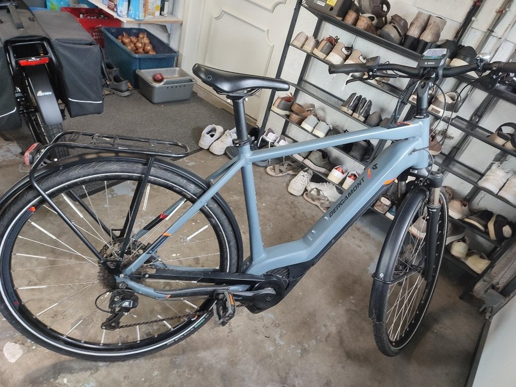 E-Citybike mannenmodel, Fietsen en Brommers, 47 tot 51 cm, Ophalen, Gebruikt, 50 km per accu of meer