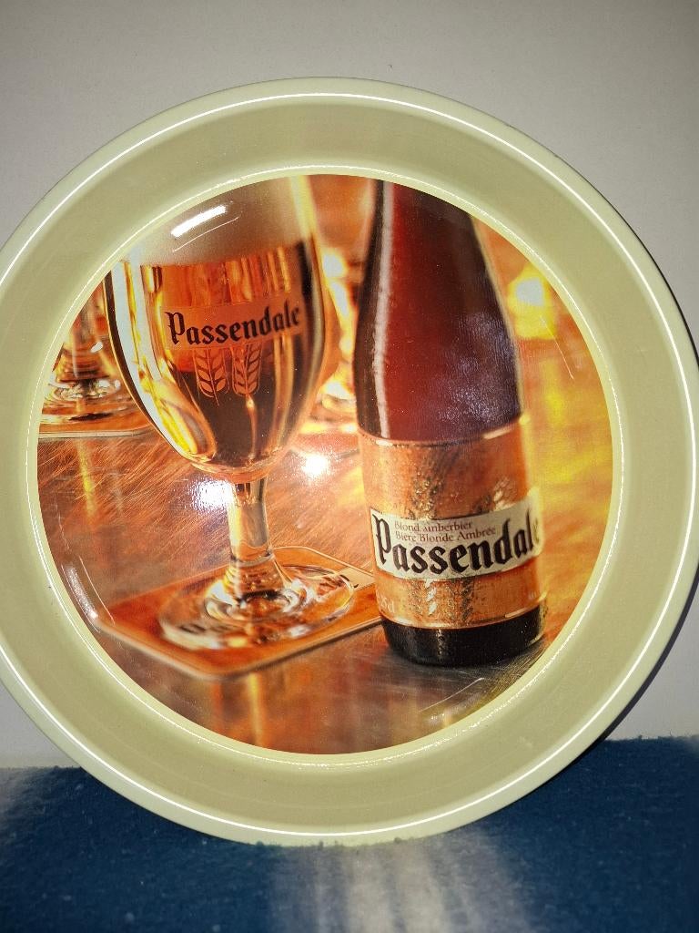 Dienblad bier, Ophalen, Nieuw, Rond, Metaal