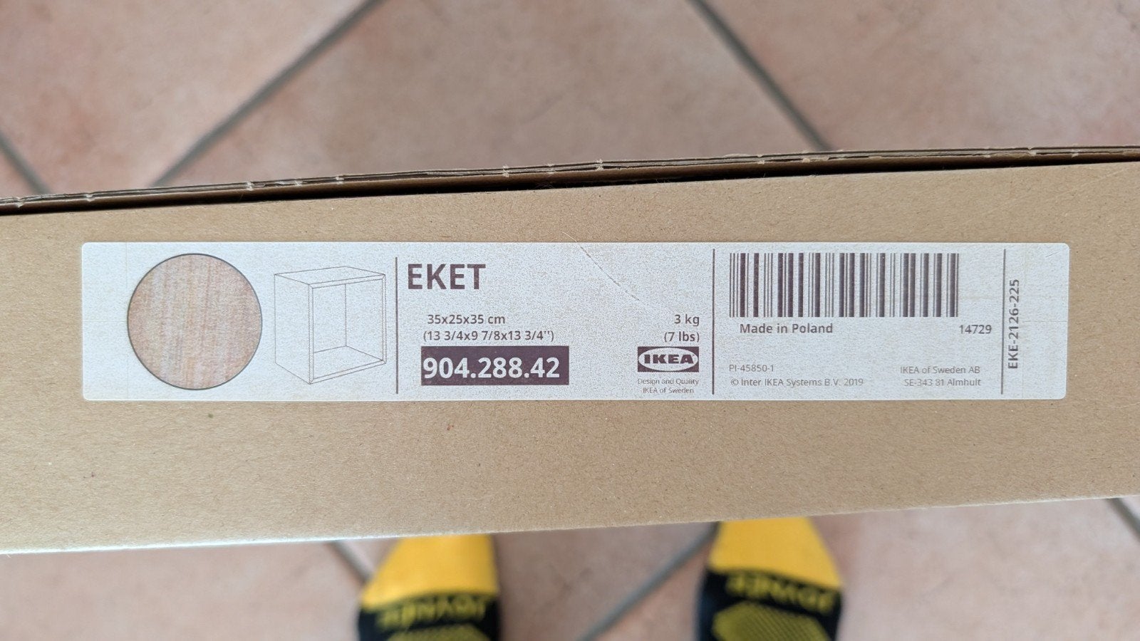 NIEUW - IKEA kastje EKET, Enlèvement, Neuf
