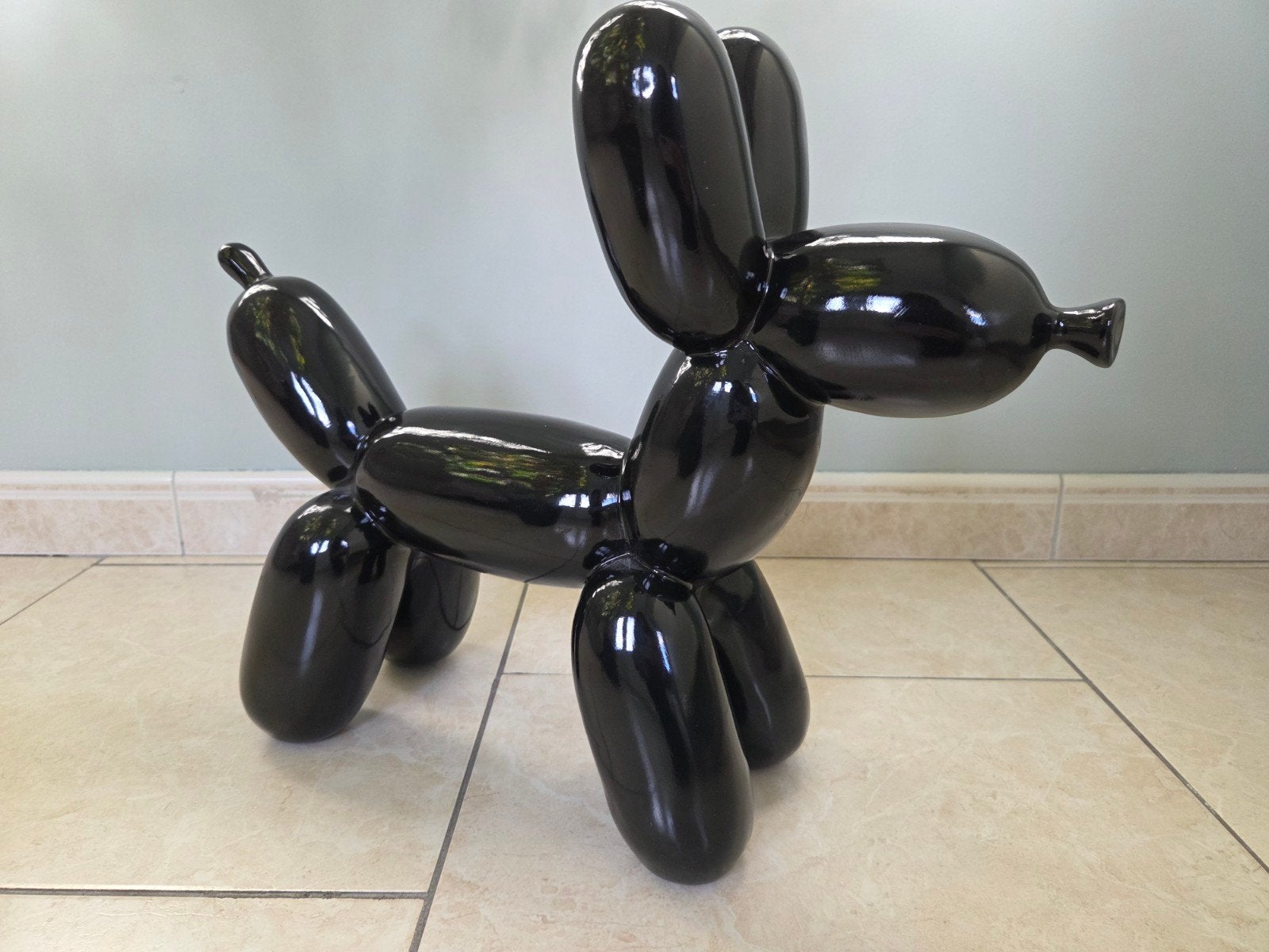Statue chien ballon, Enlèvement
