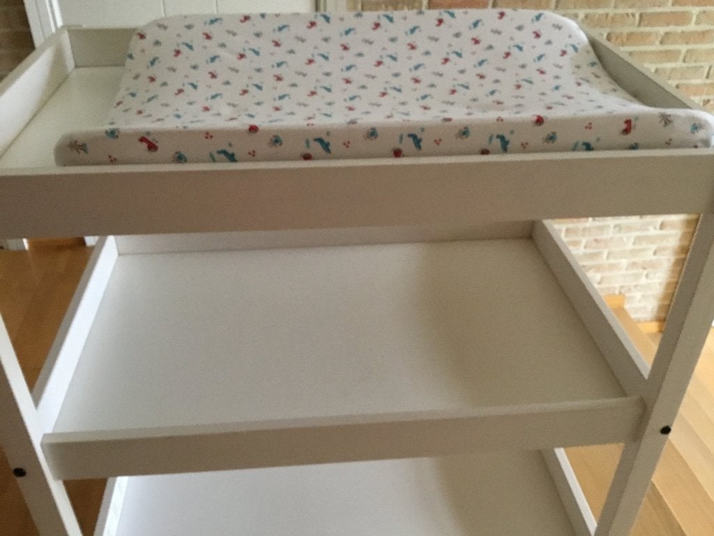 Luiertafel met aankleedkussen, Ophalen, Minder dan 75 cm, 70 cm of meer, Zo goed als nieuw