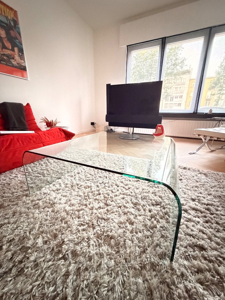 Fiam design salontafel, Huis en Inrichting, Ophalen, Gebruikt, 50 tot 100 cm, Design