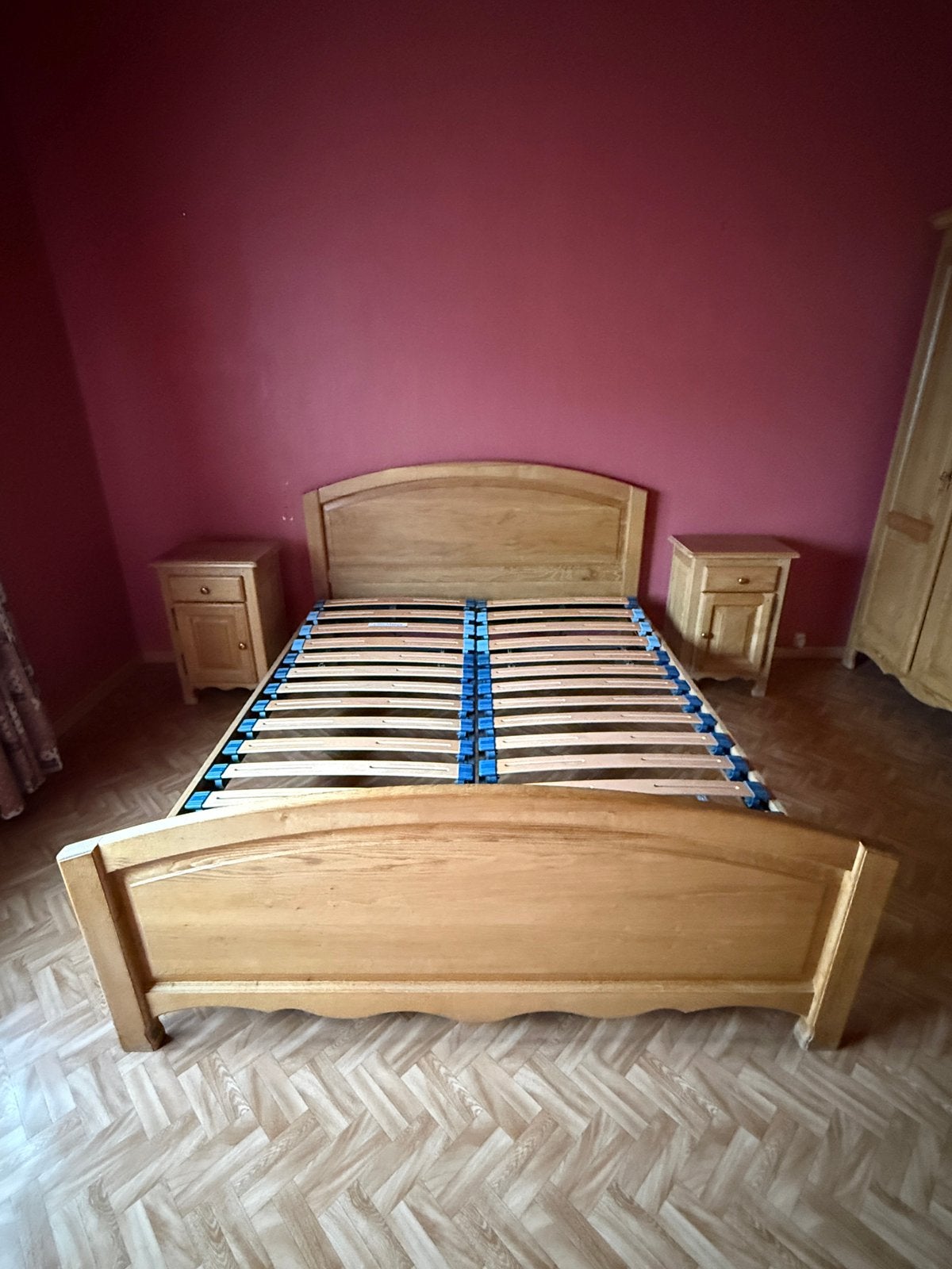 Chambre à coucher en chêne clair, Enlèvement, Comme neuf