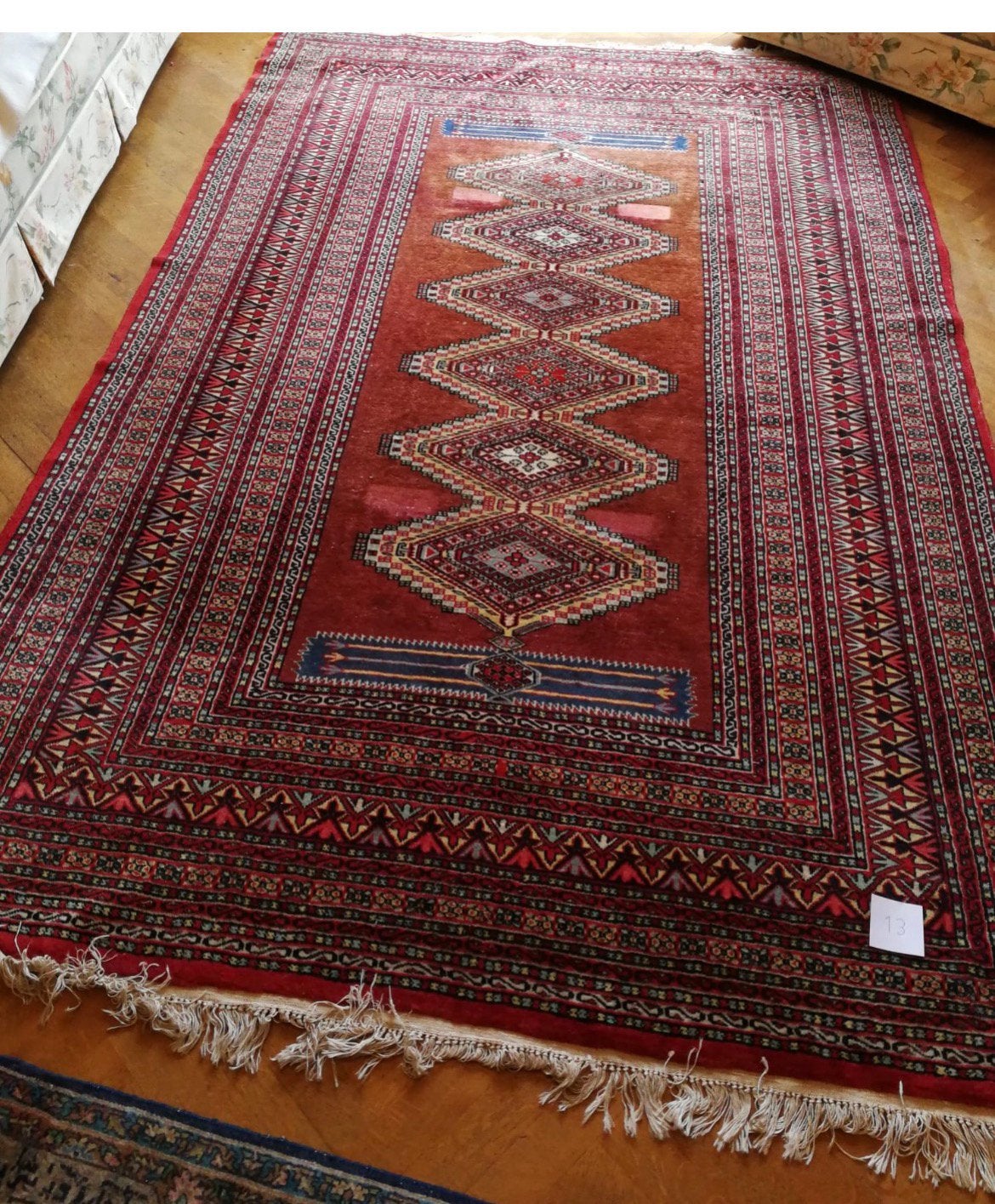 Tapis d’orient / tapisserie, Enlèvement, Utilisé