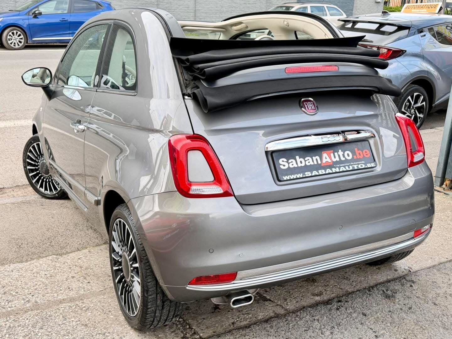 Fiat 500 CABRIOLET 1.2 Essence Facelift 11/2019, Argent ou Gris, Achat, Euro 6, Entreprise