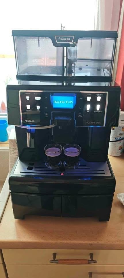 SAECO AULIKA EVO OFFICE, Machine à espresso, Réservoir d'eau amovible, Enlèvement, 10 tasses ou plus
