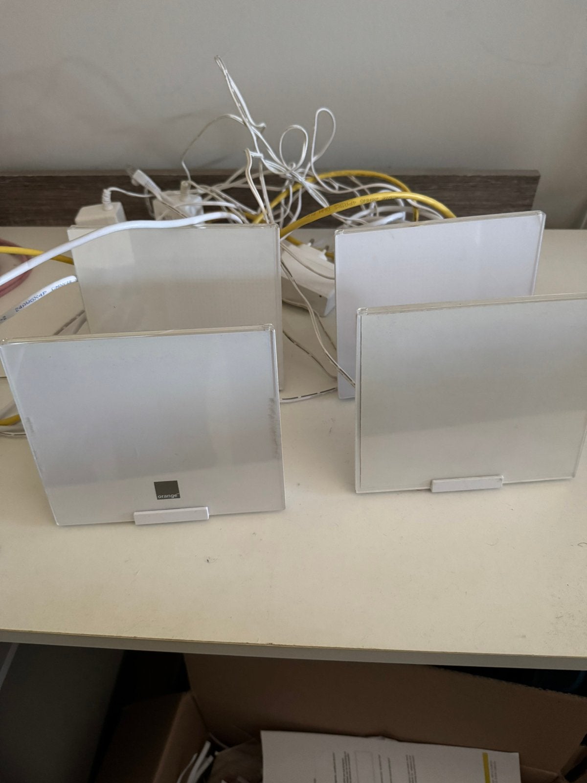 4 delige orange mesh wifi, Enlèvement ou Envoi, Utilisé