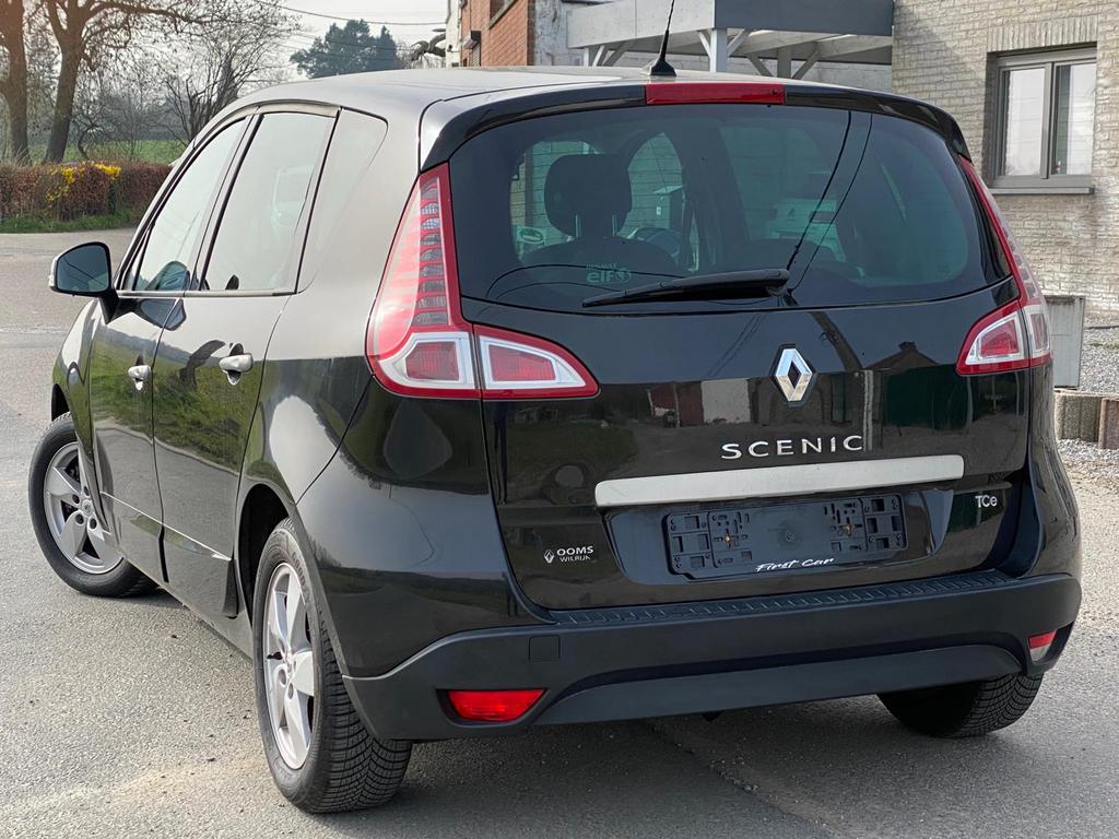 Renault Scenic 1.4i 2009 -1Main - Clim - Gps - Ct ok -, Parkeersensor, Monovolume, Zwart, 1397 cc