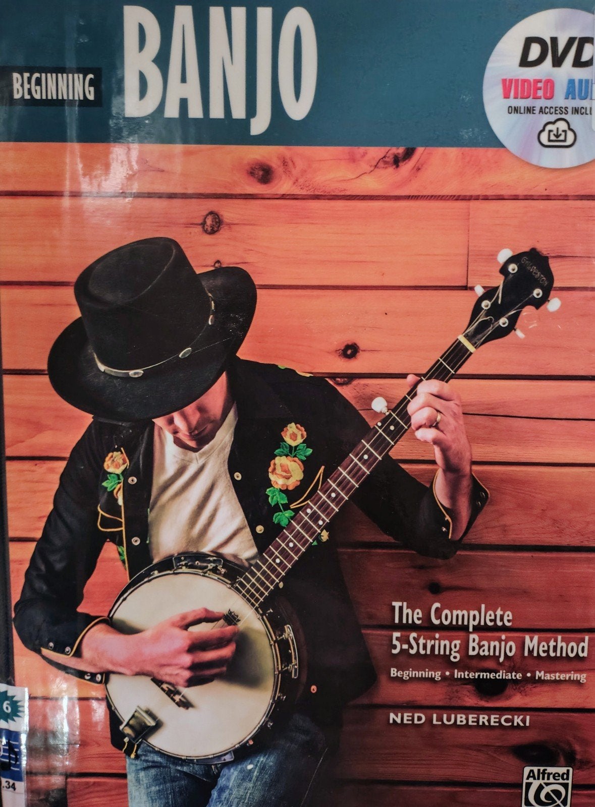 Banjo - beginners boek + DVD, Muziek en Instrumenten, Ophalen