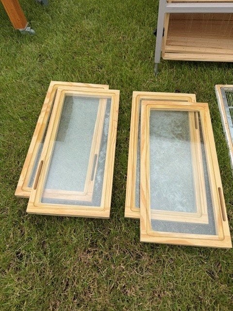 2 ramen sets glas (bijen), Dieren en Toebehoren, Ophalen, Nieuw