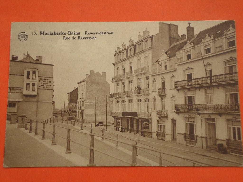 Oostende - Mariakerke - Bains Raversydestraat, Enlèvement ou Envoi, 1920 à 1940, Affranchie, Flandre Occidentale
