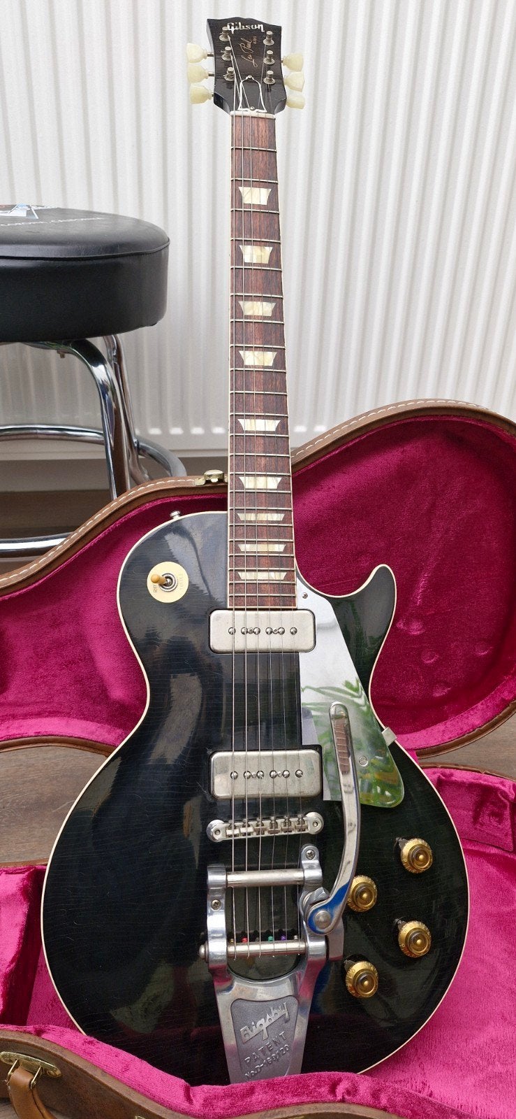 Gibson R6 Custom Shop, M2M aged. Old Black., Muziek en Instrumenten, Snaarinstrumenten | Gitaren | Elektrisch, Ophalen, Gibson
