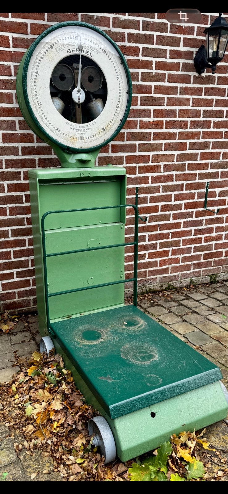 Balance de Berkel, Enlèvement