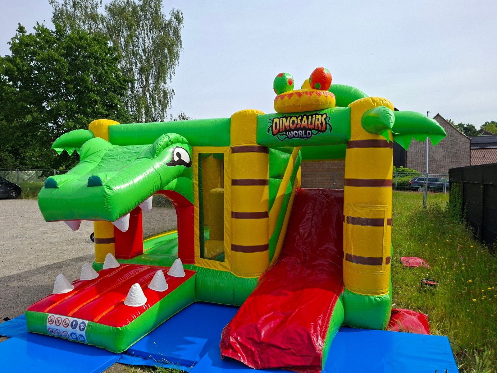 Springkasteel te huur!, Enfants & Bébés, Jouets | Extérieur | Coussins gonflables, Neuf, Envoi