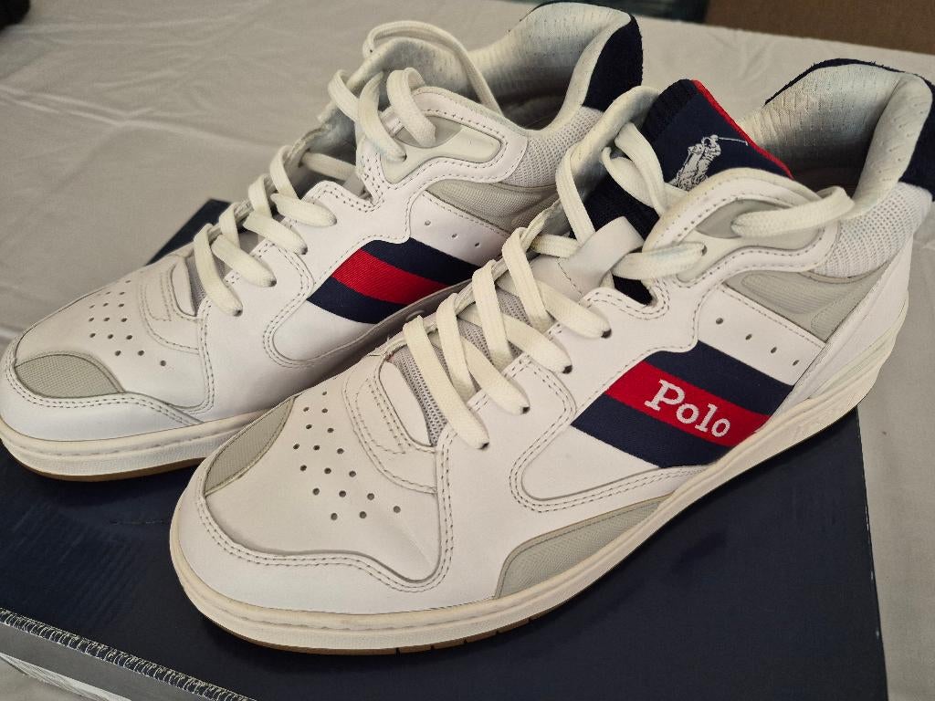 Ralph Lauren Sneakers Maat 43, Ralph Lauren, Comme neuf, Enlèvement, Blanc