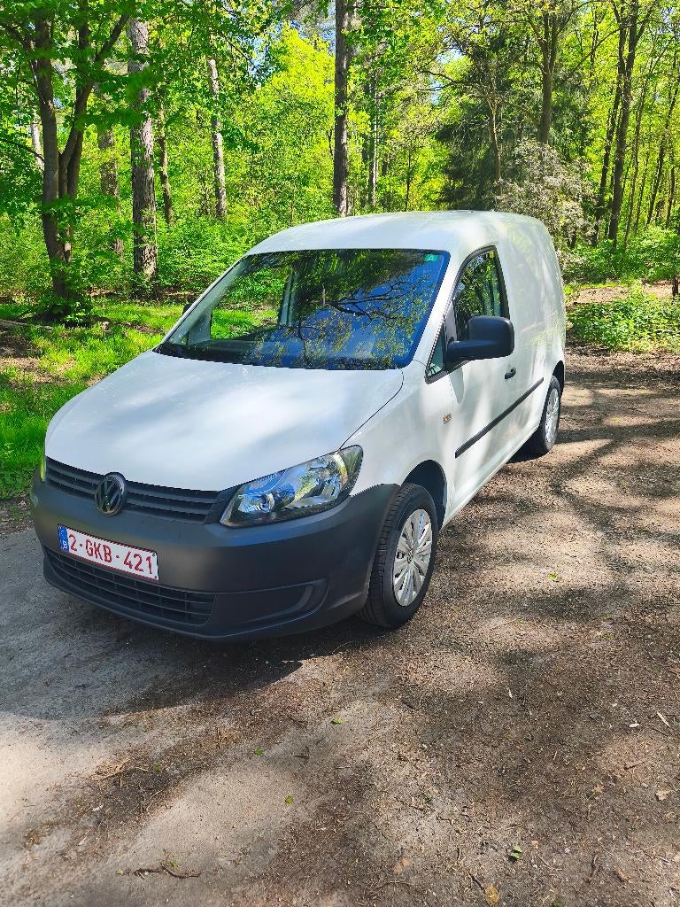 VW caddy 1.6TDI, Auto's, Bestelwagens en Lichte vracht, Voorwielaandrijving, Euro 5, Stof, Volkswagen