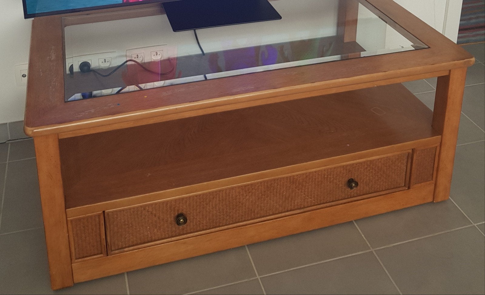 Meuble TV avec tiroirs, Maison & Meubles, Enlèvement