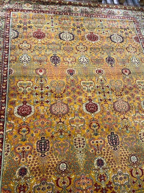 Tapijt retro vintage, Huis en Inrichting, Stoffering | Tapijten en Vloerkleden, Ophalen, Gebruikt, 200 cm of meer, 200 cm of meer