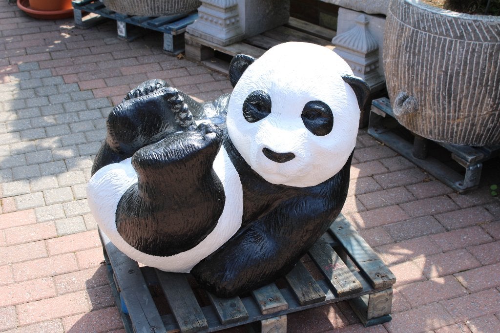 statue d un panda coucher taille naturel !, Enlèvement, Neuf, Pierre, Animal