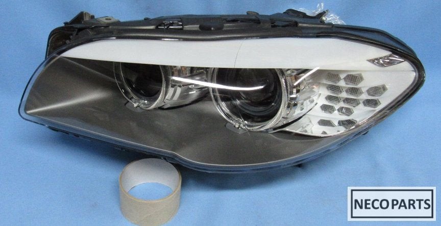 BMW 5 F10 F11 FACELIFT BI-XENON KOPLAMP ALLES LEVERBAAR!!, -, Utilisé, -, Enlèvement ou Envoi