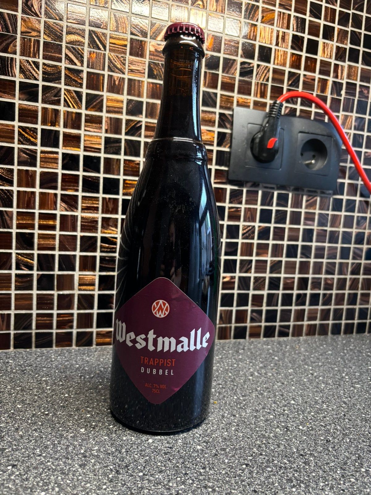Gratis Fles westmalle bruin, Ophalen, Zo goed als nieuw