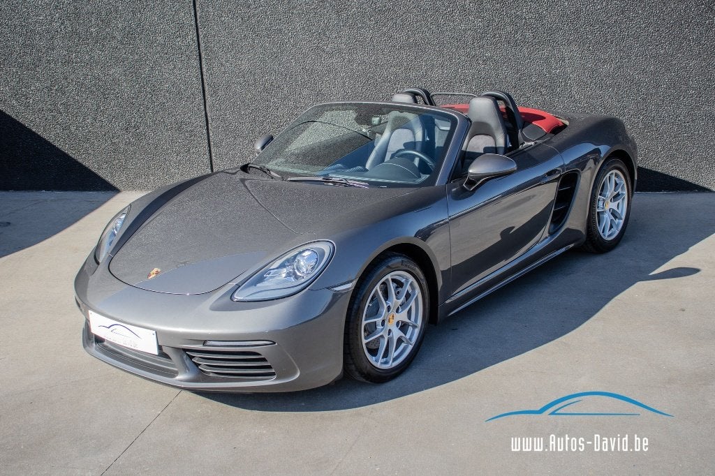 Porsche 718 Boxster 2.0 Turbo PDK Cabriolet 982/HISTORIQUE, Autos, Euro 6, Entreprise, Entretenue par le concessionnaire, Noir