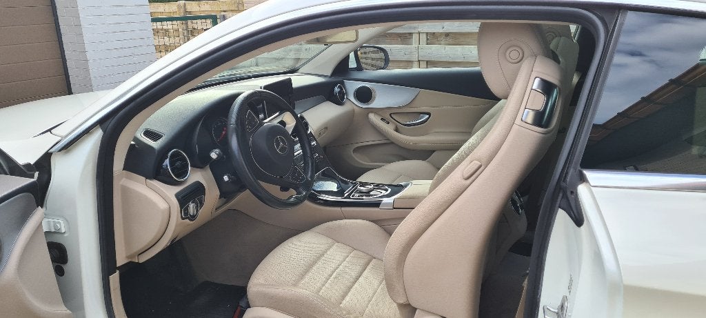 Mercedes C Coupe, Auto's, Automaat, Achterwielaandrijving, Lederen bekleding, 1143 cc