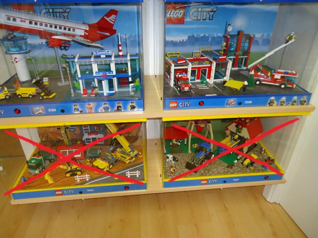 LEGO Vitrine, Neuf, Lego, Ensemble complet, Enlèvement