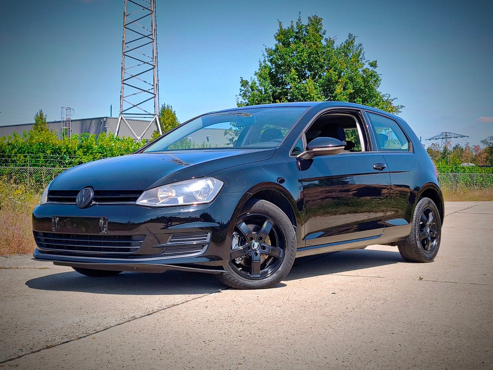 Volkswagen Golf 7 Comfortline 1.2 tsi, Auto's, Volkswagen, Euro 5, Zwart, Bedrijf, Golf