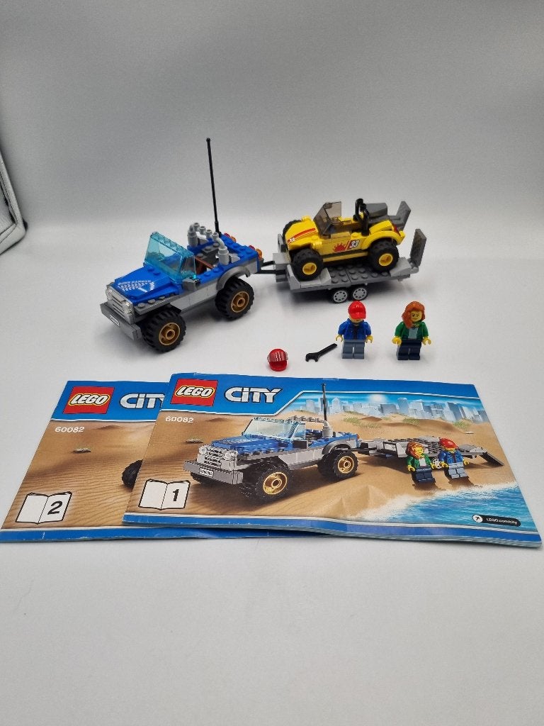 Remorque Dune Buggy Lego City 60082, City, Enlèvement ou Envoi, Lego, Ensemble complet