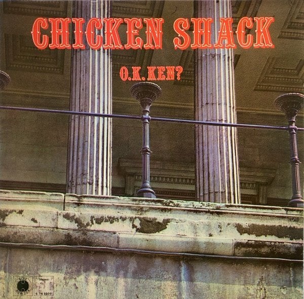 CHCKEN SHACK met CHRISTINE PERFECT OK KEN?, LP, Gebruikt, Blues Rock, 12 inch