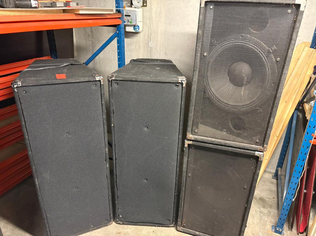 EV set top+sub, Muziek en Instrumenten, Versterkers | Keyboard, Monitor en PA, Gebruikt, Ophalen