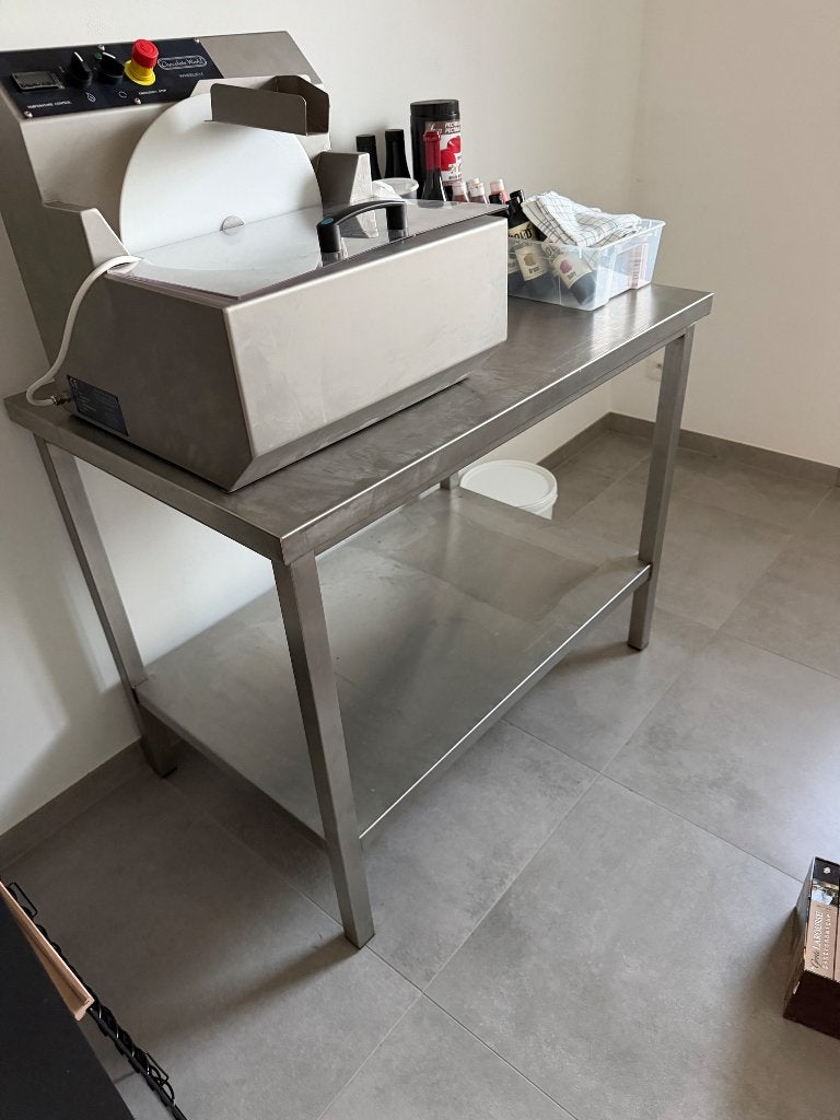 Inox tafel, Ophalen, Nieuw zonder verpakking, Inox Meubilair