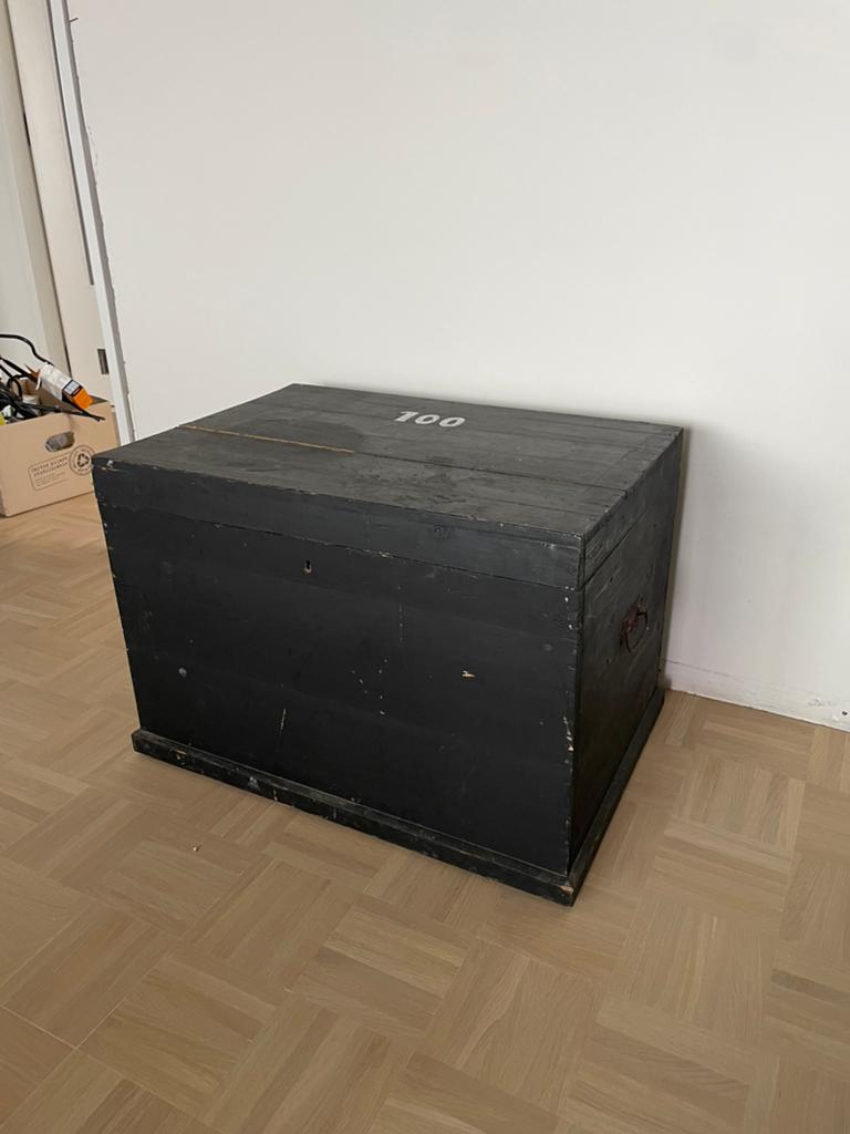 Legerkist, Huis en Inrichting, Ophalen, Gebruikt, 50 tot 100 cm, 50 tot 75 cm