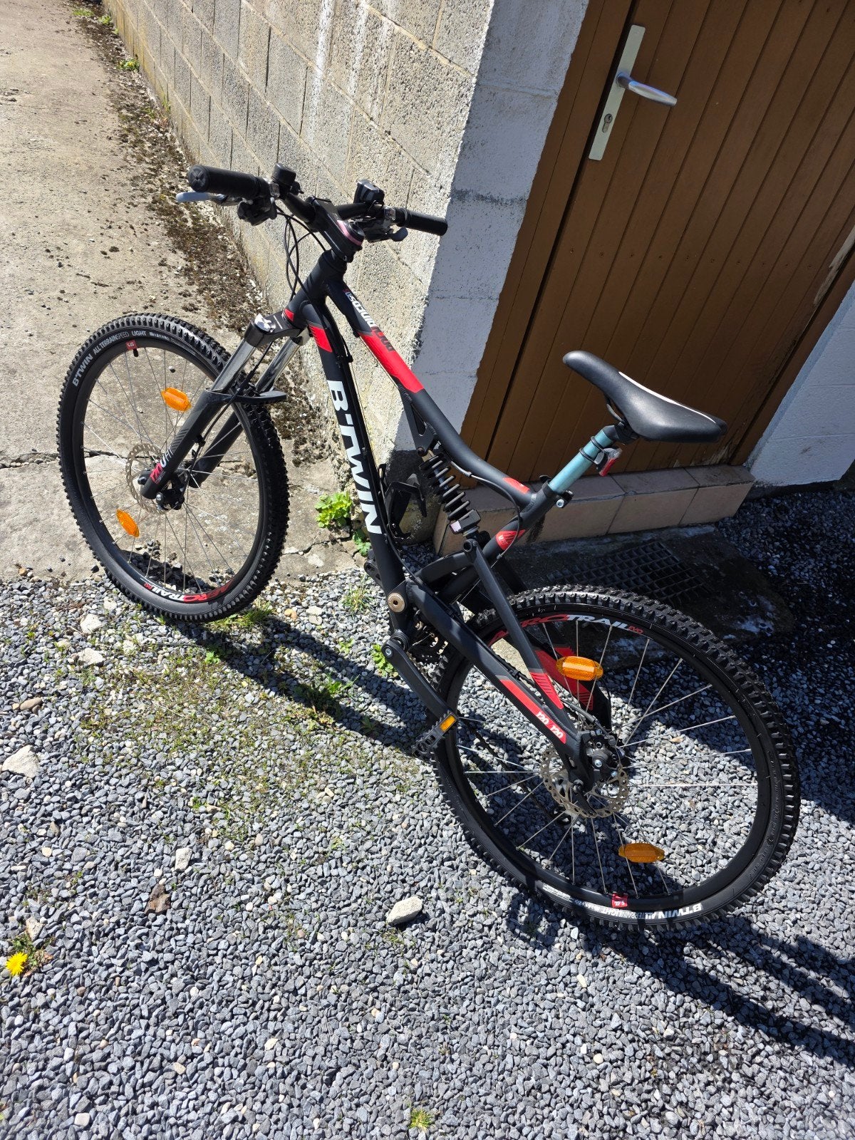 VTT B’Twin RockRider 520S + accessoires, Autres marques, Enlèvement, Hommes, Utilisé