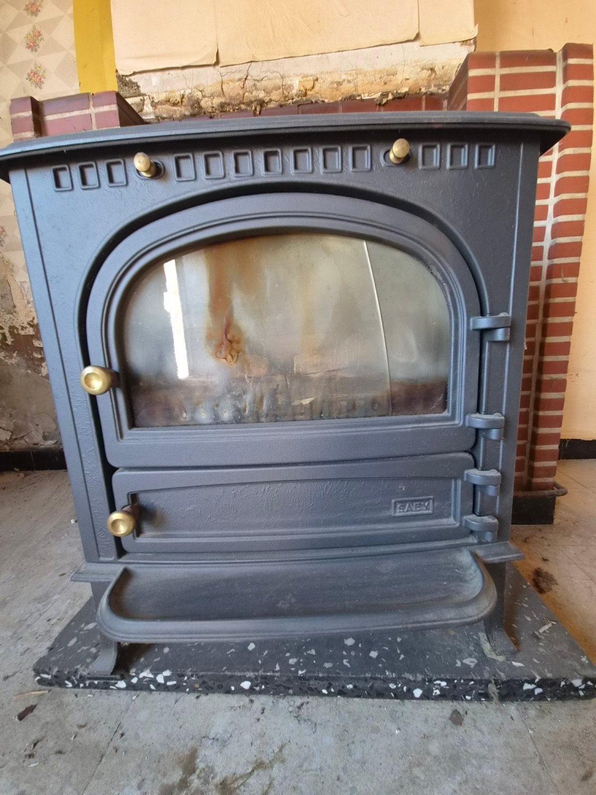 Saey 92 Allesbrander / Houtkachel & Kolenkachel, Ophalen, Hout, Allesbrander