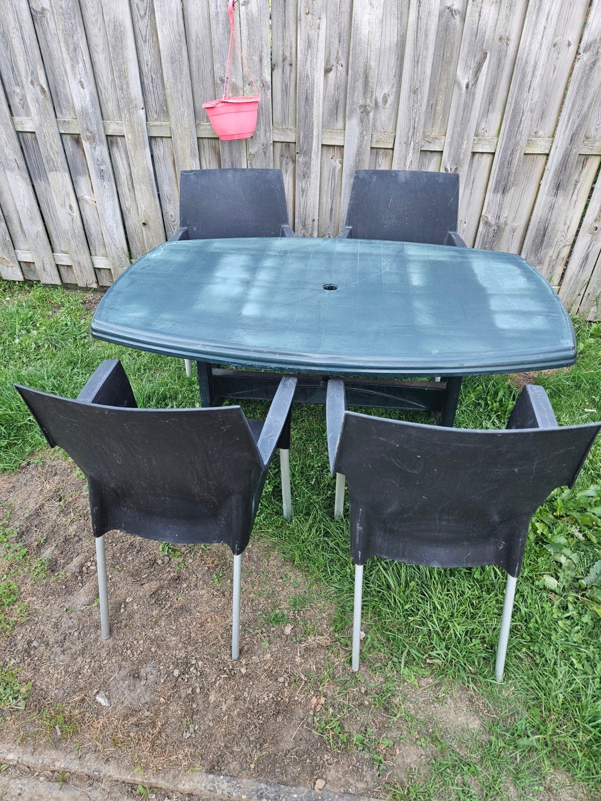 Ensemble de jardin d'occasion mais en bon état à Houthalen1+, Enlèvement, Salons de jardin
