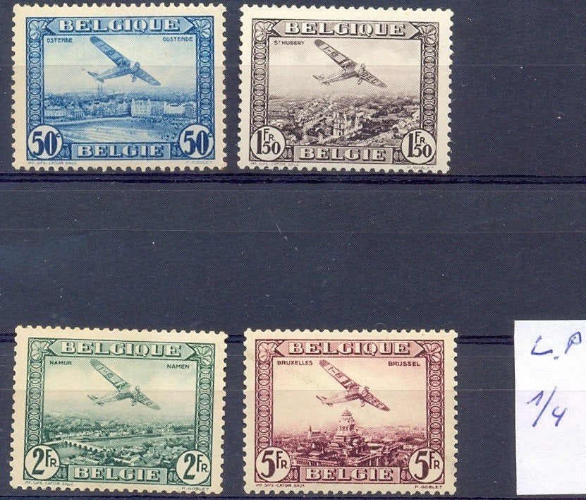 Luchtpost postzegels, Postzegels en Munten, Luchtvaart, Ophalen of Verzenden, Postfris, Postfris