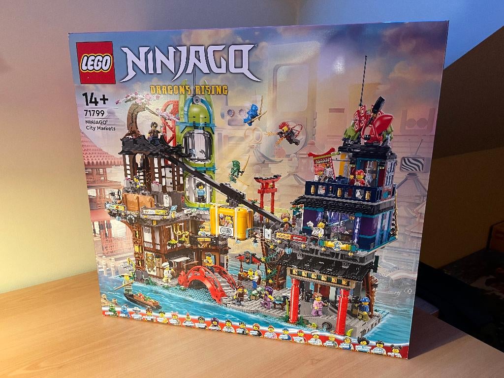 Lego Ninjago City Markets 71799, Kinderen en Baby's, Speelgoed | Duplo en Lego, Lego, Nieuw, Ophalen of Verzenden, Compleet