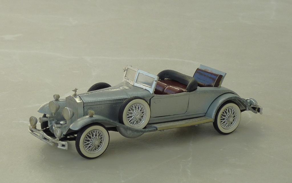 1-43 RIO Rolls Royce Phantom II convertible zilver zeldzaam, Hobby & Loisirs créatifs, Voitures miniatures | 1:43, Enlèvement ou Envoi