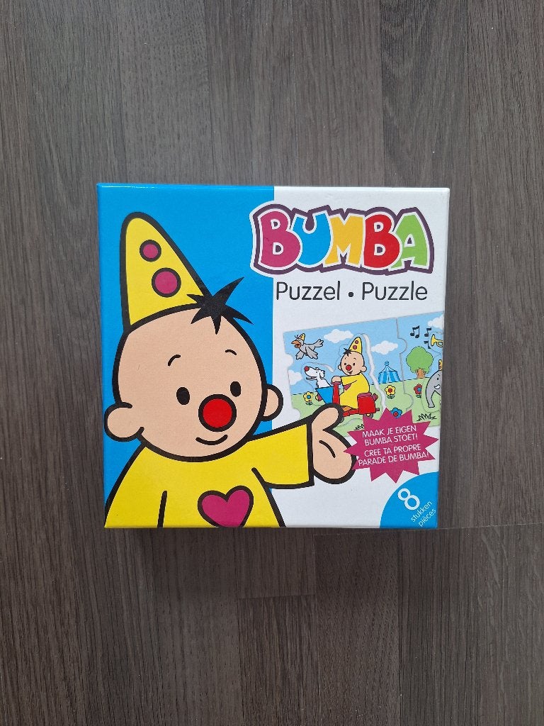 Bumba puzzel, Ophalen, Minder dan 10 stukjes, Zo goed als nieuw, 2 tot 4 jaar