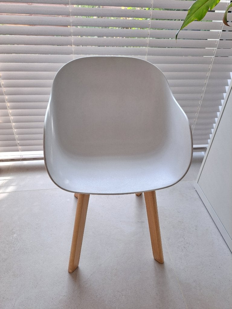 Kuipstoelen wit, Huis en Inrichting, Ophalen, Gebruikt, Wit, Scandinavisch