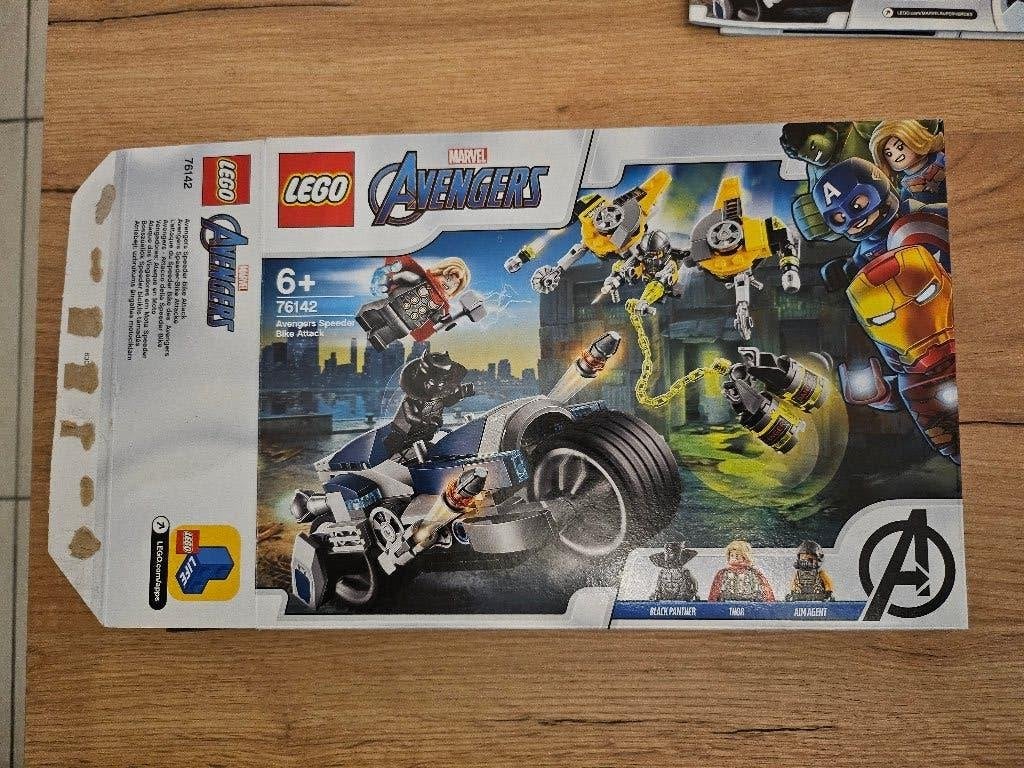 Lego 76142 Avengers Speeder Bike Attack, Instructions incluses, Enlèvement ou Envoi, Marvel, Lego