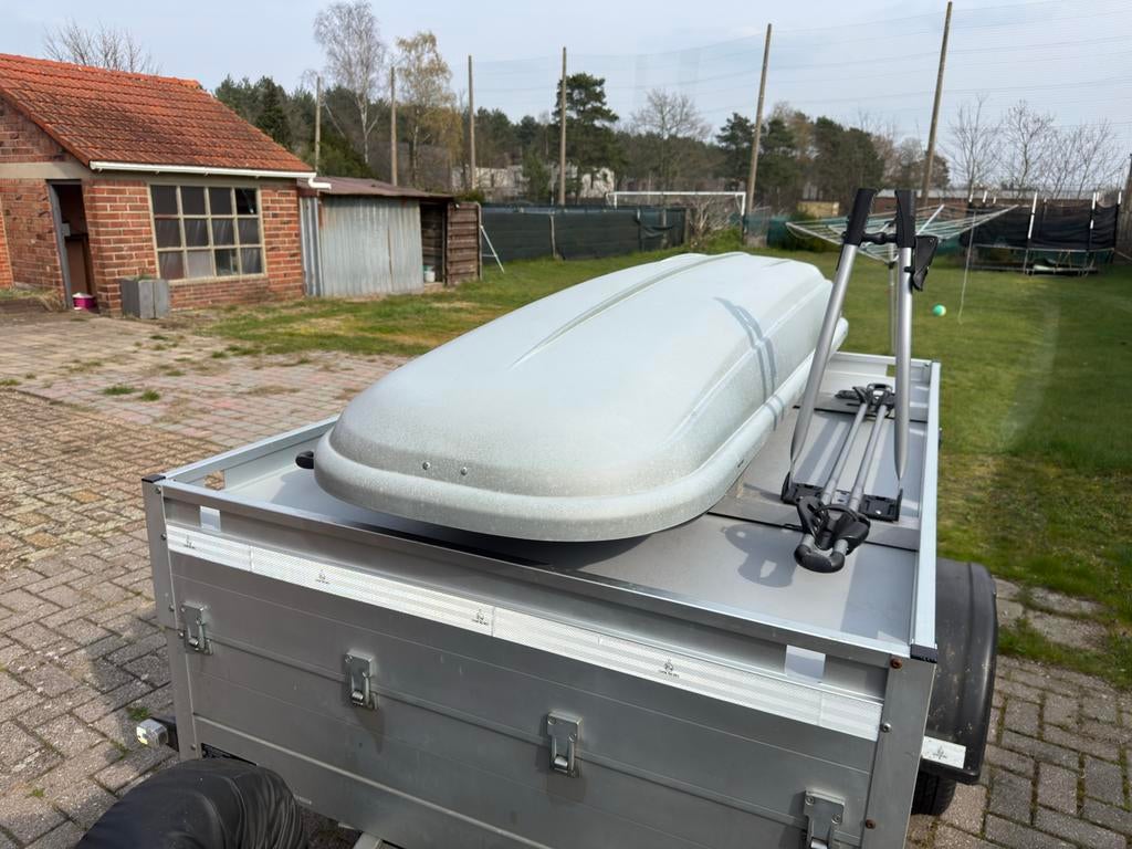 Bagage-aanhanger incl opties, Ophalen, Zo goed als nieuw