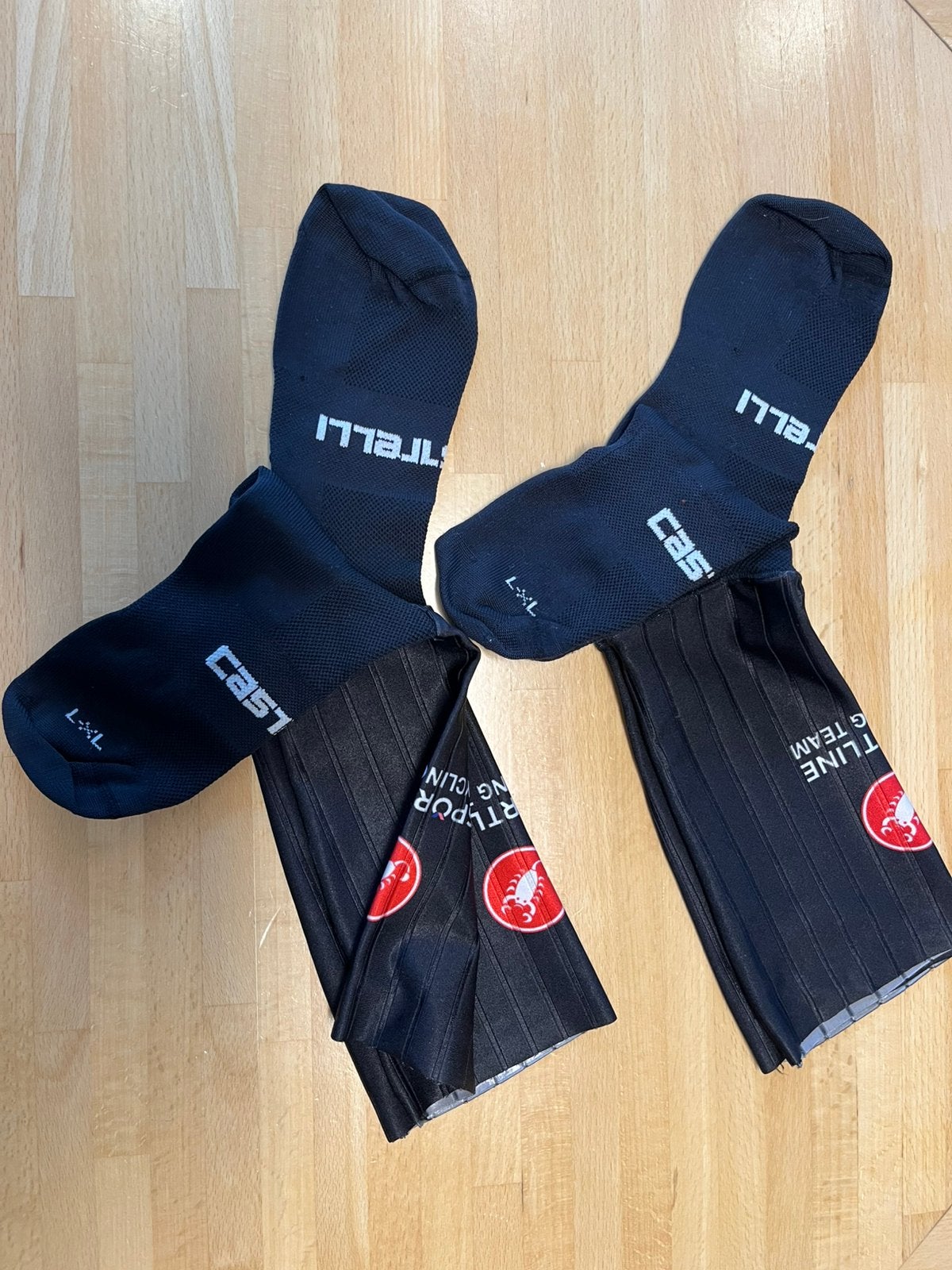 Castelli fietssokken. Large, Vêtements | Hommes, Chaussettes & Bas, Enlèvement ou Envoi, Comme neuf