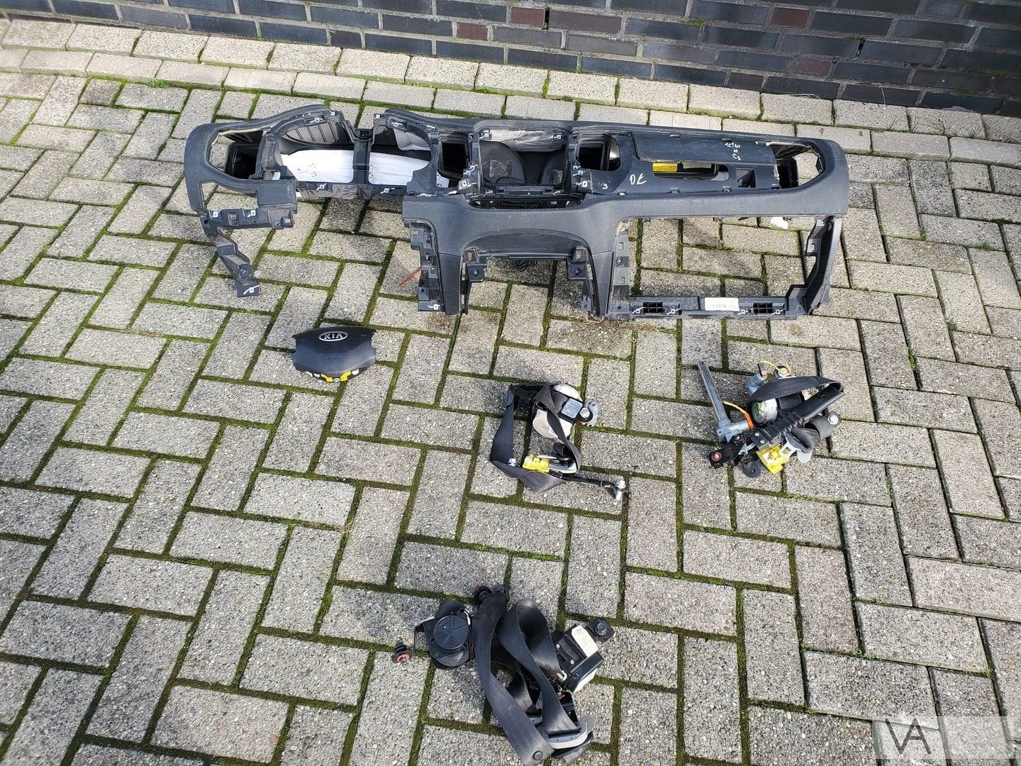 Kia Sportage 2010 - 2016 airbagset airbags met dashboard 200, -, -, Ophalen of Verzenden, -